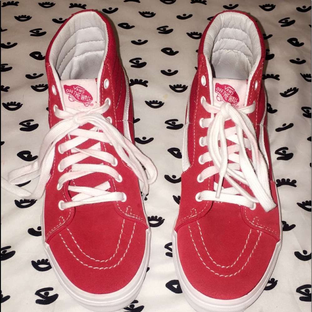 red high top vans